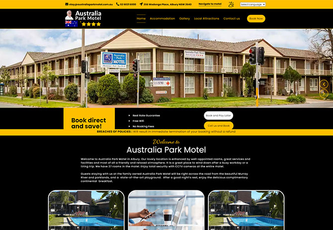 Hotel Website