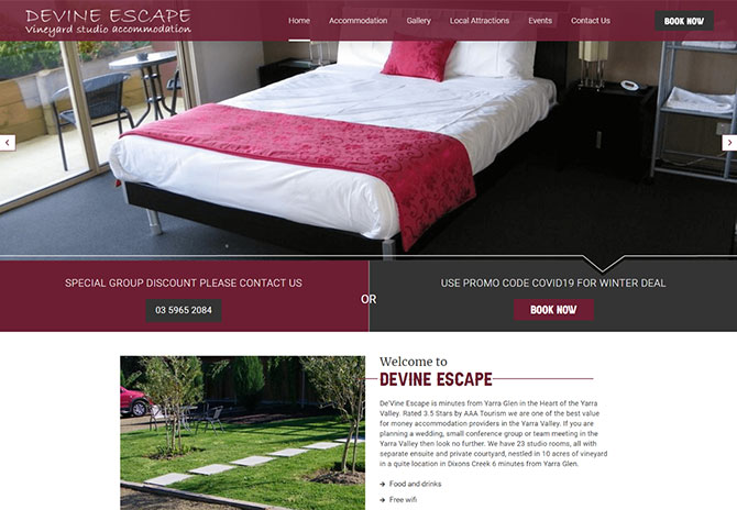Hotel Website